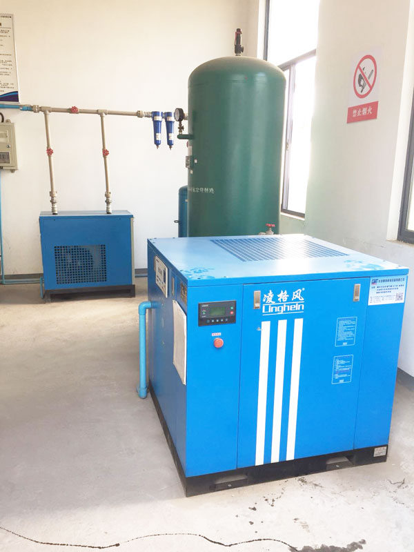 郴州某國企購置的凌格風(fēng)空壓機(jī)